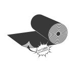 Rotolo assorbente carrabile Carvel ASU097GRY, 30 metri