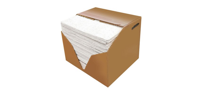 Panni assorbenti oli e idrocarburi Carvel ASO003, 41 x 46 cm, 200 unità