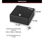 Mini coffre à monnaie et à clés Master Lock