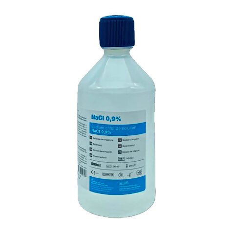 Soluzione salina sterile, 500 ml