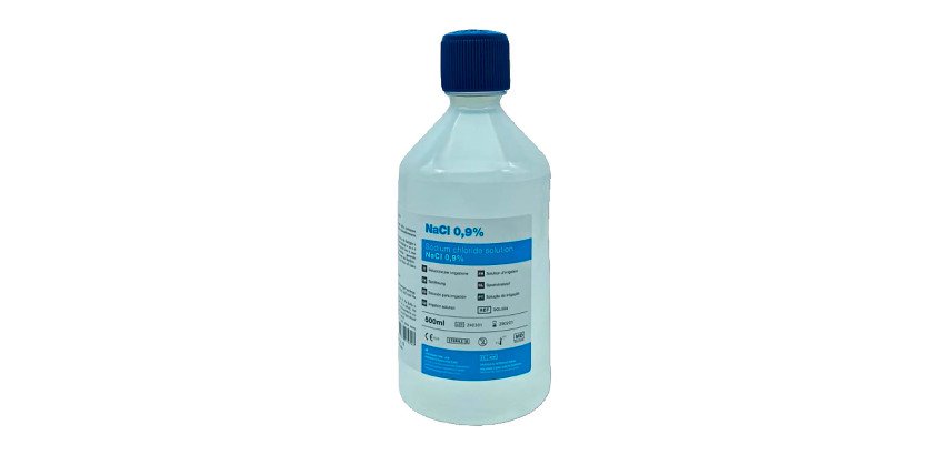 Soluzione salina sterile, 500 ml