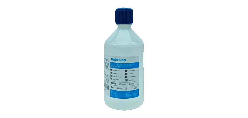 Soluzione salina sterile, 500 ml