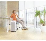Distruggidocumenti Fellowes LX-221 taglio a microframmento livello di sicurezza P5 - 20 fogli - bianco