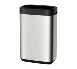 TORK Poubelle Image Design, 50 litres, argent/noir