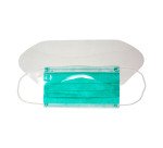 Mascherina chirurgica con visiera paraschizzi