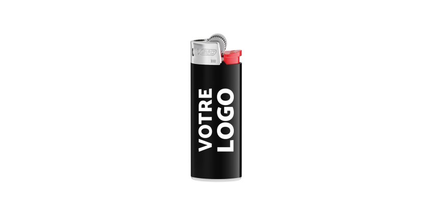 Mini Werbe-BIC-Klassikfeuerzeug - 1-Farben-Markierung