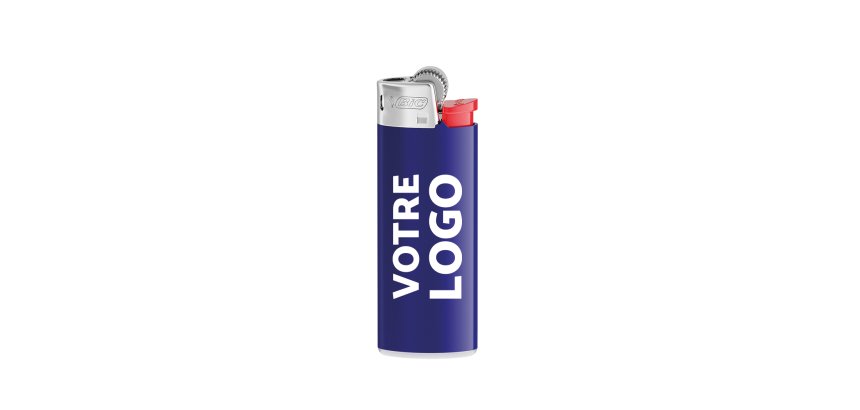 Mini briquet classique BIC publicitaire - marquage 1 couleur