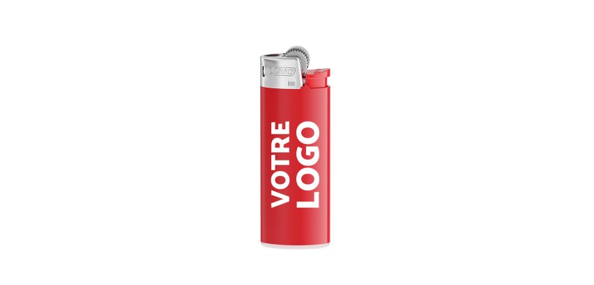 Mini briquet classique BIC publicitaire - marquage 1 couleur