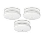 Lot de 3 détecteurs de fumée conformes à la norme EN14604