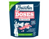 Waschmittelkapseln mit schwarzer Briochin-Seife, blumiger Duft - 22 Waschgänge