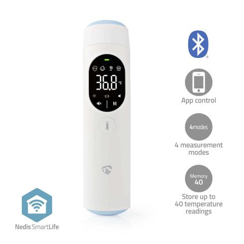 Termómetro Bluetooth SmartLife de frente