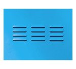 Armadio componibile per liquidi chimici Carvel ARM001C, 1075 x 500 x 1850 mm