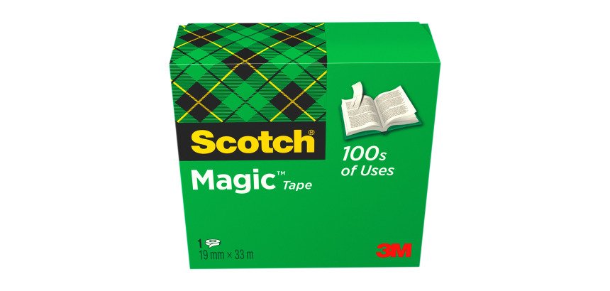 18 Nastri adesivi Scotch Magic 810 19 mm x 33 m trasparente + 6 IN OMAGGIO