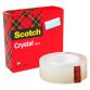 18 Nastri adesivi Scotch Crystal Permanente, supertrasparente polipropilene 19 mmx33m + 6 IN OMAGGIO