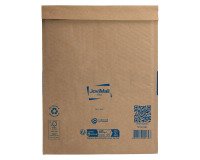 Tasche gepolstert Luftpolsterfolie Jovimail Plus verstärktes braunes Kraftpapier 270 x 360 - Karton mit 100 Stück