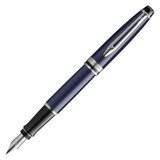 Vulpen Waterman Expert met gelakt blauw lichaam