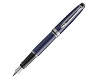 Fountain pen Waterman Expert with lacquered blue body
