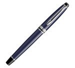 Stylo plume Waterman Expert corps bleu laqué