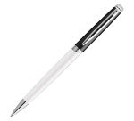 Stylo bille waterman Hémisphère Black & White pointe 1 mm - écriture moyenne