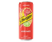 Schweppes agrumes 33 cl - 24 canettes