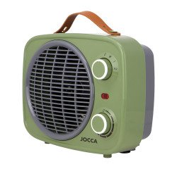 Calefactor estilo retro verde Jocca