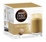 Capsules de café Nescafé Dolce Gusto Café au lait - Boîte de 16