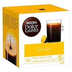 Capsules de café Nescafé Dolce Gusto Grande N° 5 - Boîte de 16