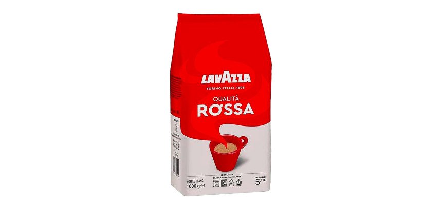 Café en grains Lavazza Qualita Rossa - paquet de 1 kg
