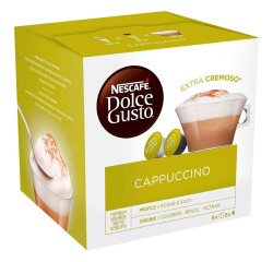 Capsules de café Nescafé Dolce Gusto Cappuccino - Boîte de 16 capsules pour 8 tasses