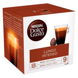 Capsules de café Nescafé Dolce Gusto Lungo Intenso N° 9 - Boîte de 16