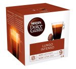 Capsules de café Nescafé Dolce Gusto Lungo Intenso N° 9 - Boîte de 16
