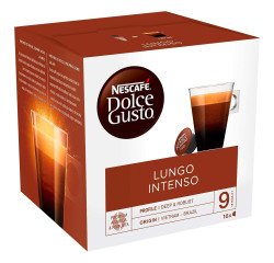 Capsules de café Nescafé Dolce Gusto Lungo Intenso N° 9 - Boîte de 16