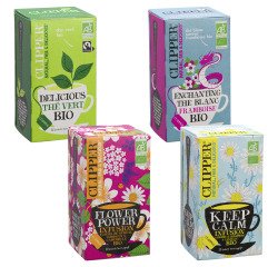 Pack découverte thé et infusion Clipper