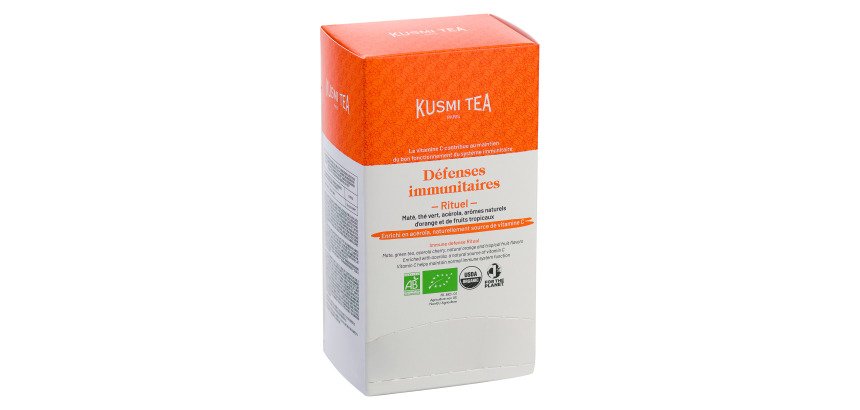 Infusion Rituel Défenses Immunitaires Bio Kusmi Tea - Boîte de 25 sachets

Infusion Ritual Immunabwehr Bio Kusmi Tee - Schachtel mit 25 Beuteln