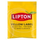 Thé noir Lipton Yellow Label - Boîte de 100 sachets