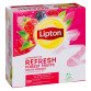 Thé noir fruits des bois Lipton Refresh - Boîte de 100 sachets