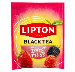 Thé noir fruits des bois Lipton Fell Good Sélection - Boîte de 100 sachets