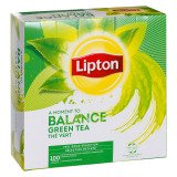 Thé vert Lipton Balance - Boîte de 100 sachets