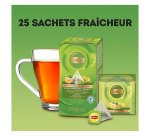 Thé vert mandarine-orange Lipton Exclusive Selection - Boîte de 25 sachets pyramides