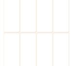 Etiquette multi-usage, 50 x 19 mm, blanc
