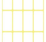 Etiquette multi-usage, 38 x 18 mm, blanc