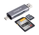 Lecteur de cartes mémoires SD et micro SD INTEGRAL