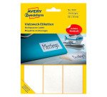 Etiquette multi-usage, 66 x 38 mm, blanc