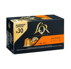 Capsules de café L'Or Espresso Delizioso - Boîte de 30