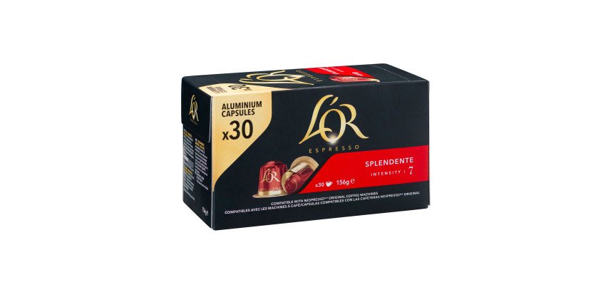 Capsules de café L'Or Espresso Splendente - Boîte de 30