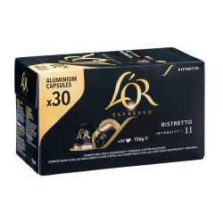 Kaffee-Kapseln L'Or Espresso Ristretto - Packung mit 30 Stück