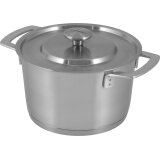 Combekk Casserole acier inoxydable recyclé - 18 cm