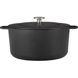 Combekk Sous Chef cocotte en fonte Dutch Oven 32 cm - Noir