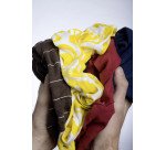 Pezzame industriale magliette colorate scure in cotone - 10 kg (5 pacchi da 2 kg)