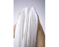 En_cf5 x 2kg pezzame di lenzuola bianche tagliate